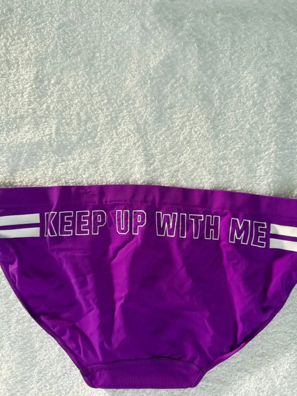 PINK Victoria's Secret Seamless Bikini Briefs — Vibrant Purple - Picture 5 of 5